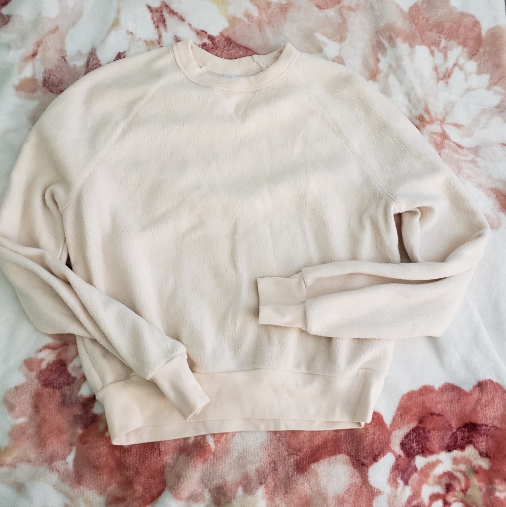 thermal teddy sweater